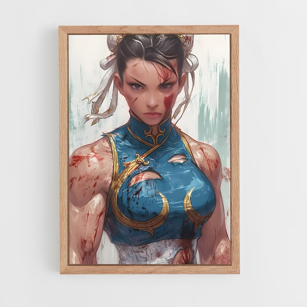 Poster L'Honneur de Chun-Li – affiche Street Fighter (vue 4)